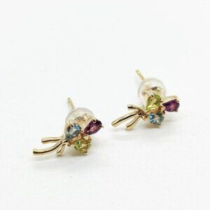 Jewelry Pierced Earring Gold Yellow Gold Multi Color 2275140